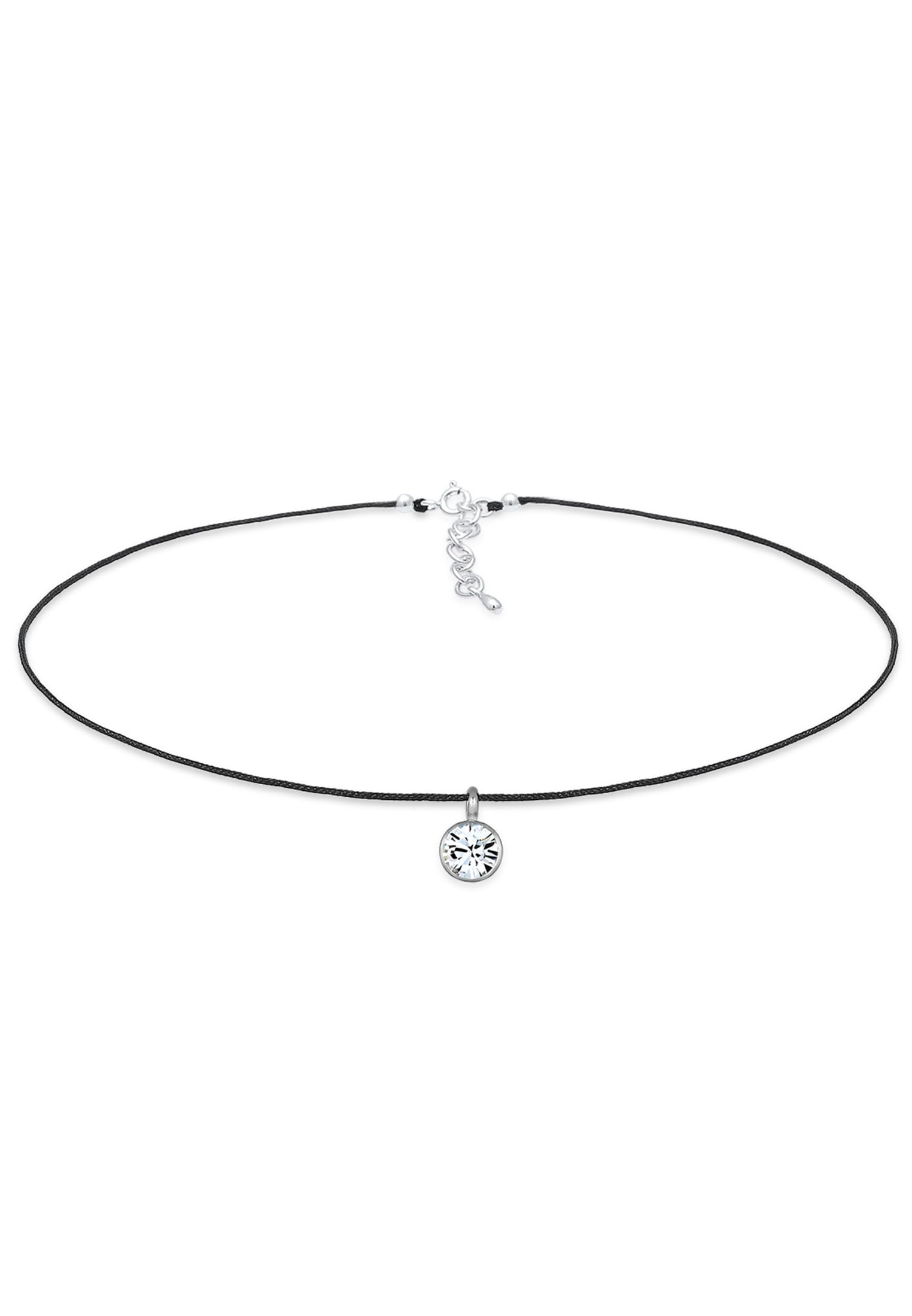 Elli Necklace Choker Crystals 925 Sterling Silver