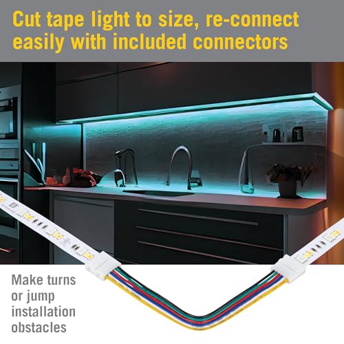 Tira LED Multicolor RGB+WW 24V Armacost Lighting miniatura 4