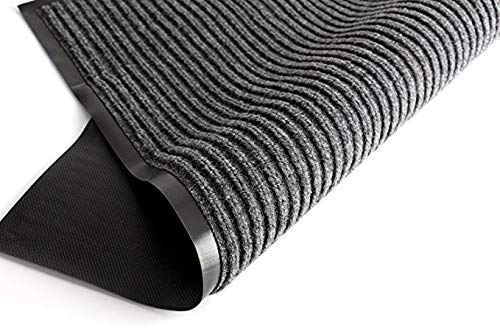 image for Fasmov Indoor Outdoor Entrance Rug Floor Mats Shoe Scraper Doormat,17.