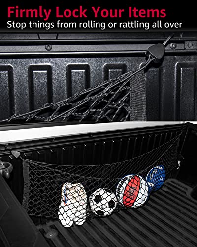 Cargo Tailgate Net And Bed Mat For Toyota Tundra 2022 2023 #TOP4