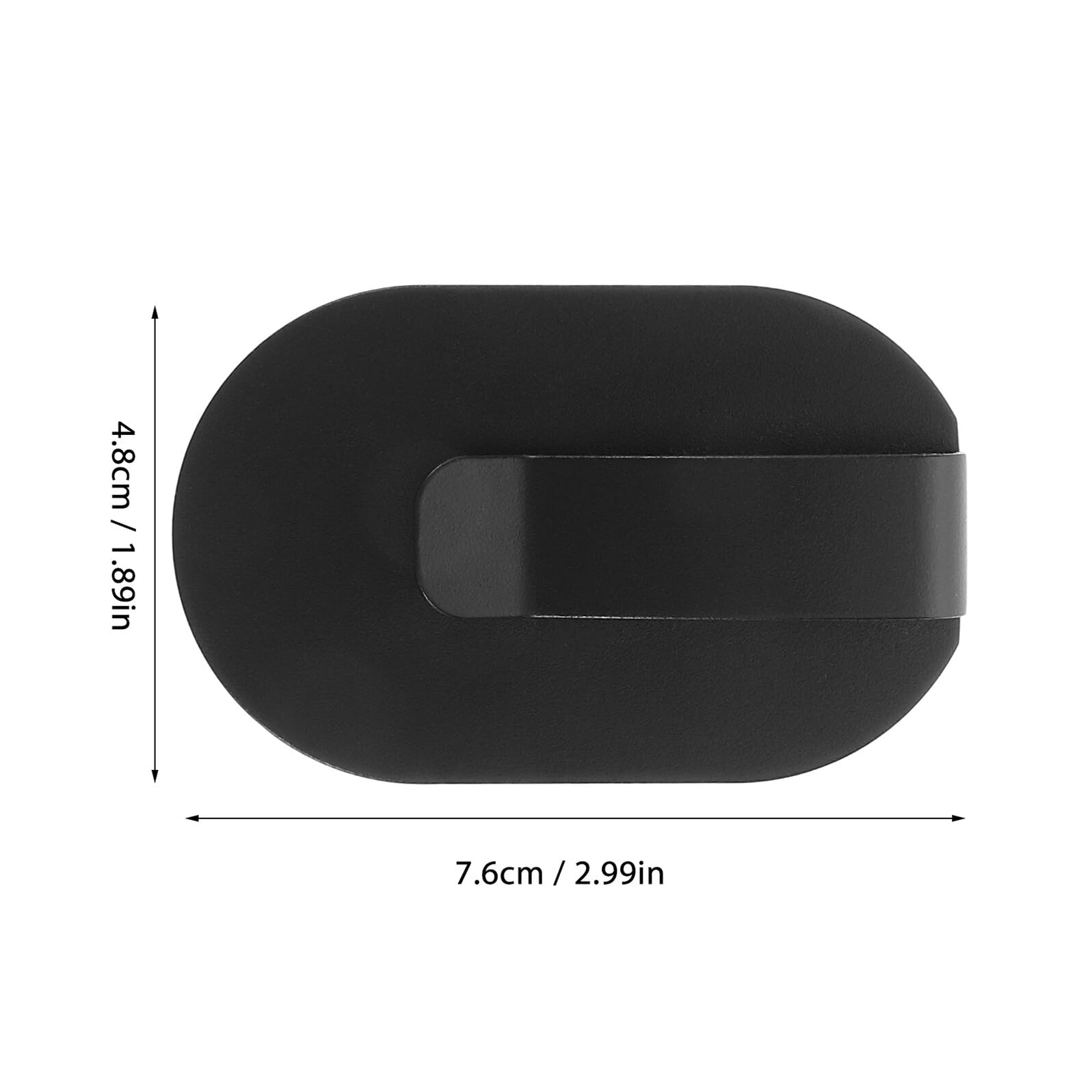 Alasum 2 Stück Magnetischer Golf-messgerät-gürtelclip Langlebigem Stahl und Silikon für Golfzubehör Einfache Befestigung Am Golfbag Tasche oder Gürtel Wetterfest und Präzise