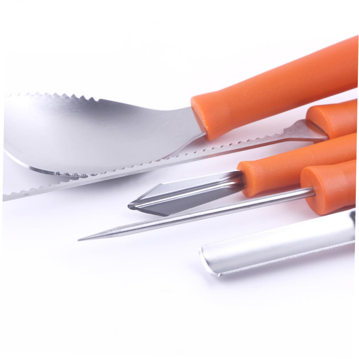 Didiseaon 5-pc Set Pumpkin Kit Professional Tools for Easy Halloween Decorations