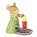 Enesco Tails with Heart Christmas Glow Figurine, 2.05 Inch, Multicolor