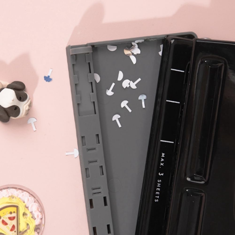Dziurkacz Pierścieniowy z 11 Otworami, Album, Obcinak do Papieru, Regulowany Dziurkacz do Papieru, Dziurkacz A4, Narzędzia do Scrapbookingu, Materiały Biurowe do Oprawy