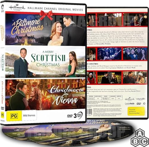 Hallmark Christmas Collection 38 (A Biltmore Christmas / A Merry Scottish / Christmas in Vienna) [DVD] [Region Free]