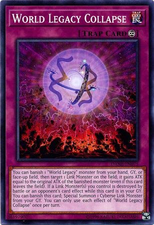 Yu-Gi-Oh World Legacy Collapse DANE-EN075 Common Édition illimitée