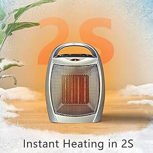 Antarcticstarspaceheater750w1500wetlcertifiedceramicsmallheaterwiththermostatelectricportableheaterfanforhomedormofficedesktopandkitchensilver Urban Country Home Decor Antarctic star space heater 750w1500w etl certified ceramic small heater with thermostatelectric portable heater fan for home dorm office desktop and kitchensilver urban country home decor