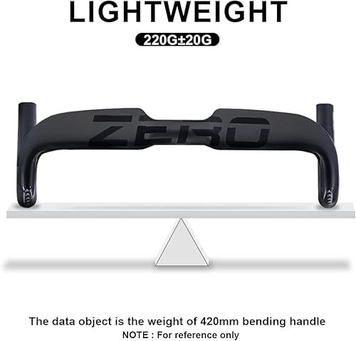 Miniatura 7 de RXL SL Manillares de bicicleta de carretera Fibra de carbono 31.8 Manillares de bicicleta Aero de carbono 1-14 "Manillar de carbono Bicicleta de