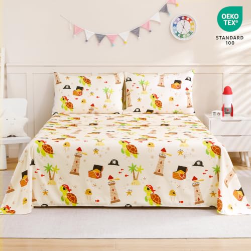 ChicView Twin Size Kids Sheets Set, 3 Pieces Bed Sheet Sets for Children - image 4