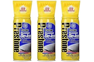 Prestone Ice Windshield Spray - Quick De-icing, 3 Cans