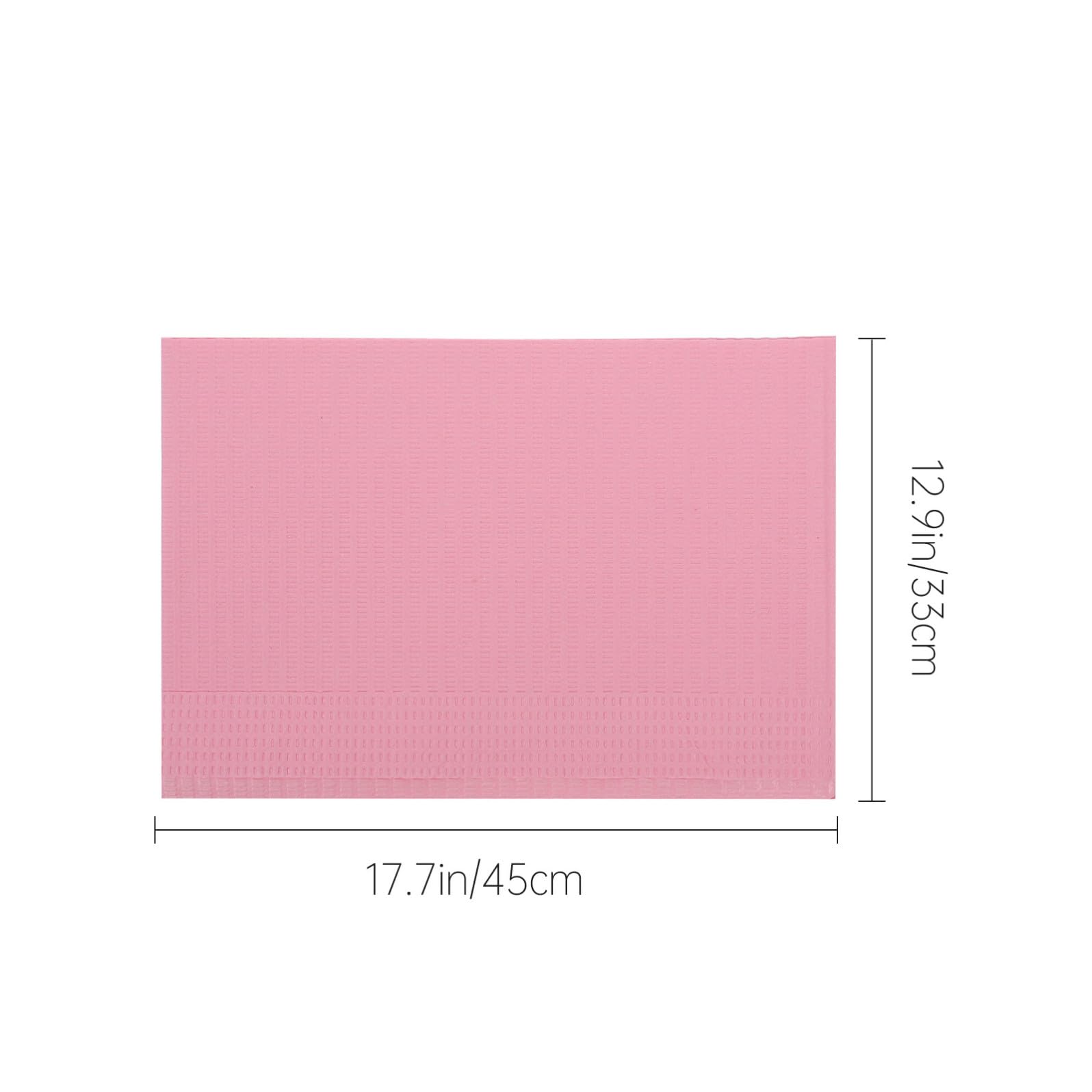 Tovagliette Monouso per Manicure in Carta Fibra Assorbente 125 Pezzi per Protezione Tavolo Unghie Uso Domestico e Professionale
