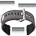 allbingo Fitbit Ionic Accessory Bands, Manly Case Women Cute Strap Rugged Pro G-Shock Like Protective Wristband for Fitbit Ionic Smartwatch (Auspicious Clouds/Silver, Small 5.5