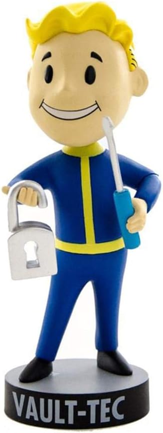 Fallout GamingHeads - Lock Pick VaultBoy 111 BobbleHead Vaultec Vault Boy, FOVB111LP, Multi-Coloured