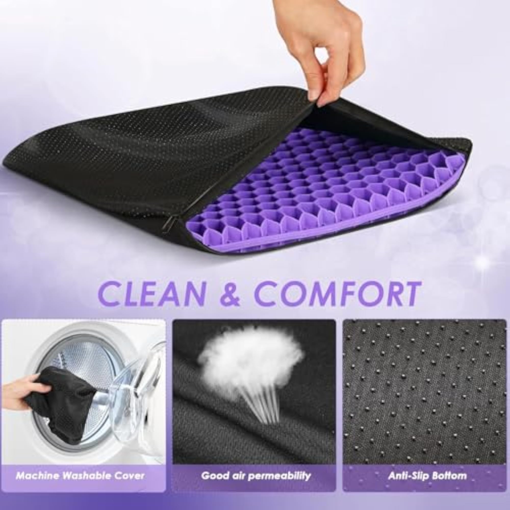 Egg Seater Cushion Silicone Rubber Soft Cushion Seat Pillow