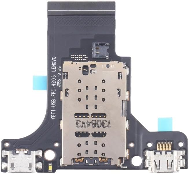 Laptop Replacement Parts for Lenovo Yoga Book YB1-X90F/X90L/X91F Charging Port Board with SIM Card Holder Socket Accessories