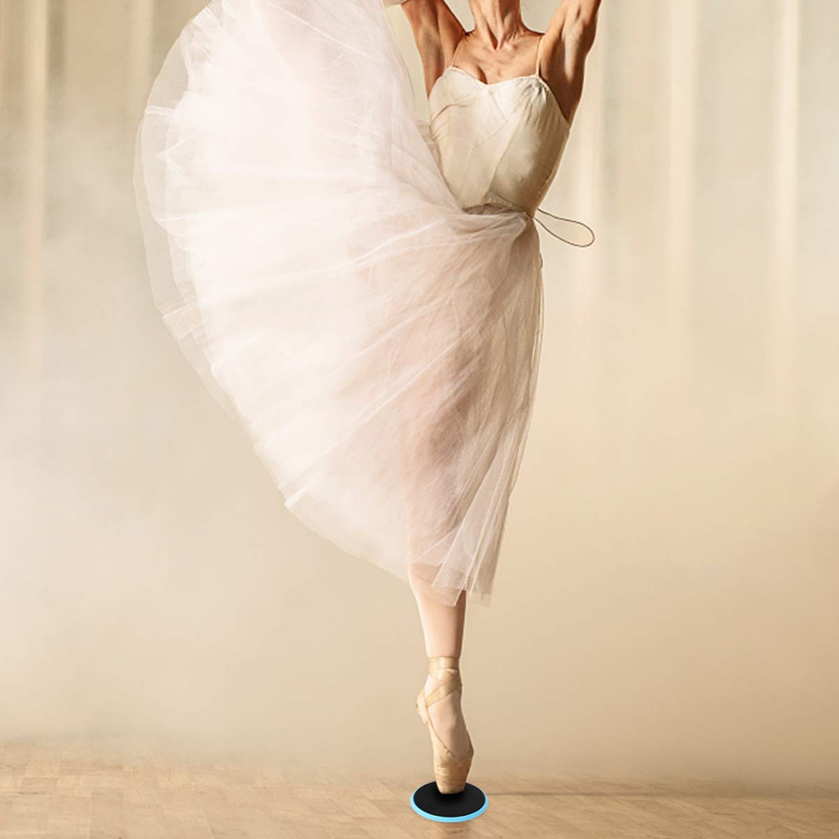 BESPORTBLE Ballett Drehscheibe Ballett Spinner Board für Tanz Und Eiskunstlauf Tragbares Drehbrett Ballett Trainingsgerät für Tänzer Skater (Zufällige Farbe)