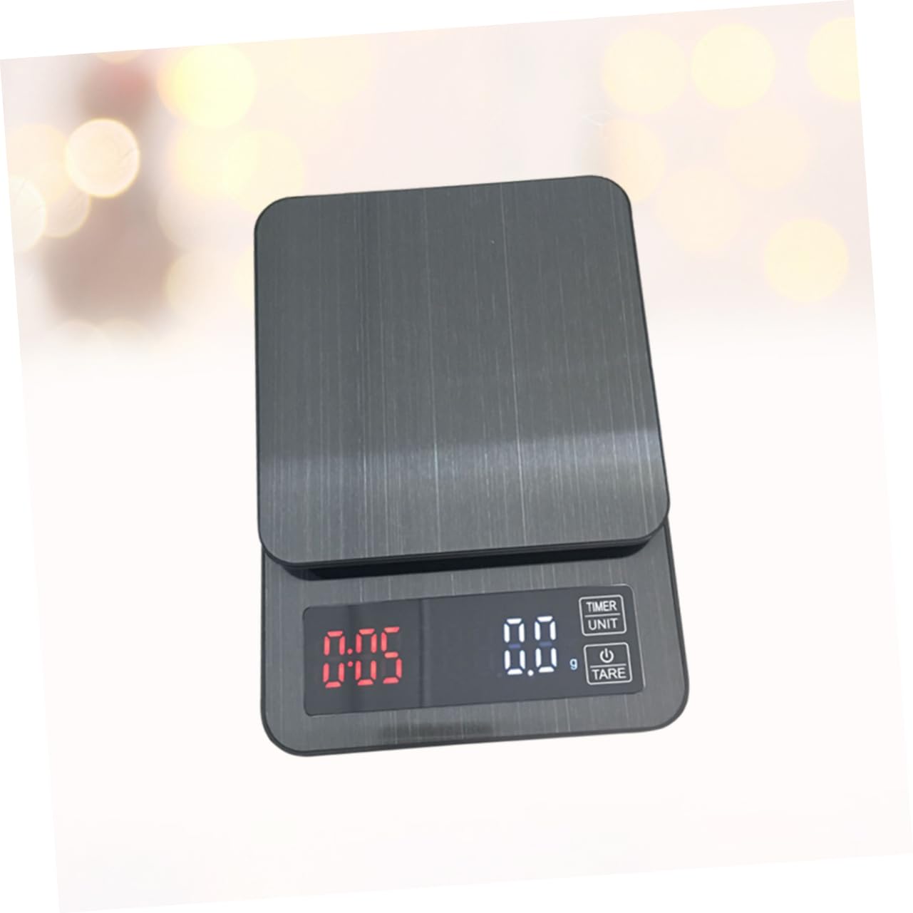 Ciieeo 3kg Báscula De Café Digital Portátil Ultradelgada Multifunción Fácil De Limpiar Pantalla Grande Para Té Cocina y Alimentos Báscula Electrónica