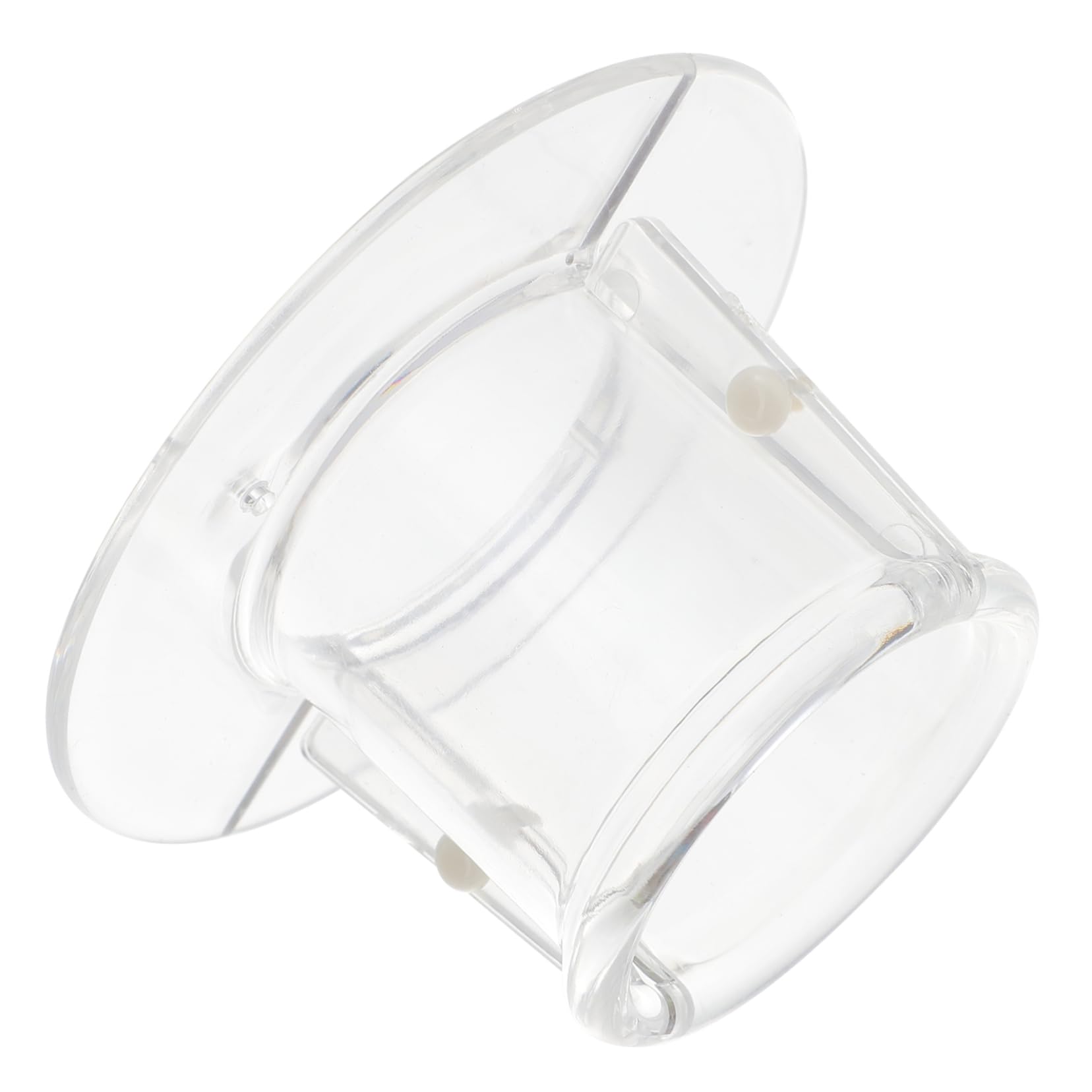 FONDOTIN Parrot Pluck Collar Bird Collar Large Extension Bird Supplies Macaw Cockatoo Acrylic Comfortable Secure Fit