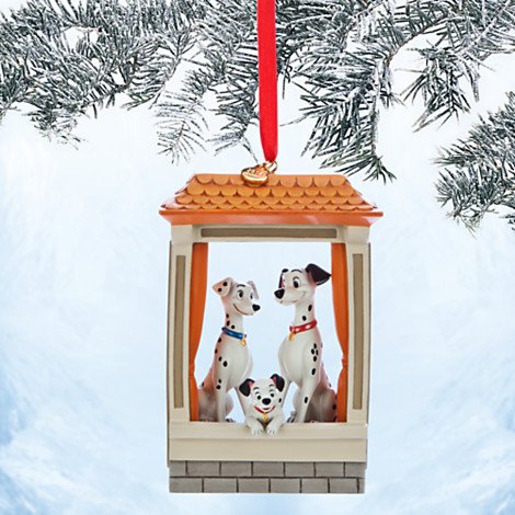 Amazon.com: Pongo, Perdita and Lucky Sketchbook Ornament - 101