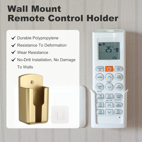 Rangement mural pour télécommande TV et climatiseur : ne perdez plus vos boîtiers - 4