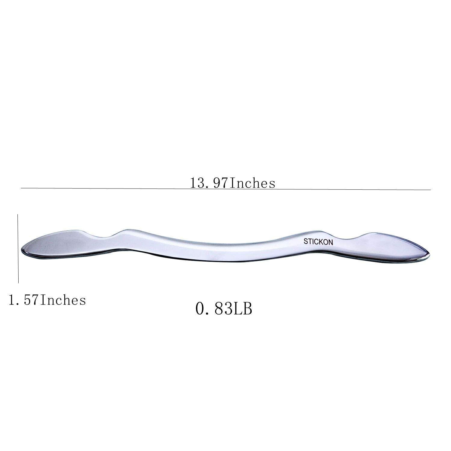 Tansozer Gua Sha Set Stainless Steel Gua Sha Scraping Tool, Medical Grade Tools for Myofascial Release Muscle Scraper Massage Tool - Image 2