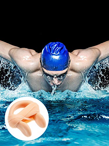 7 Pieces Swimming Nose Clip Silicone Nose Plug Nose Protector With Elastic Rope For Kids And Adults Swimming Using #TOP5