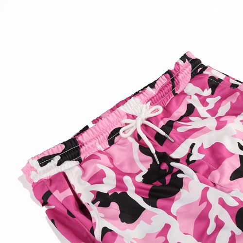 Colorful House Men Camo Cargo Jogger Sweatpants Casual Drawstring Camouflage Cargo Work Pants with Pockets4