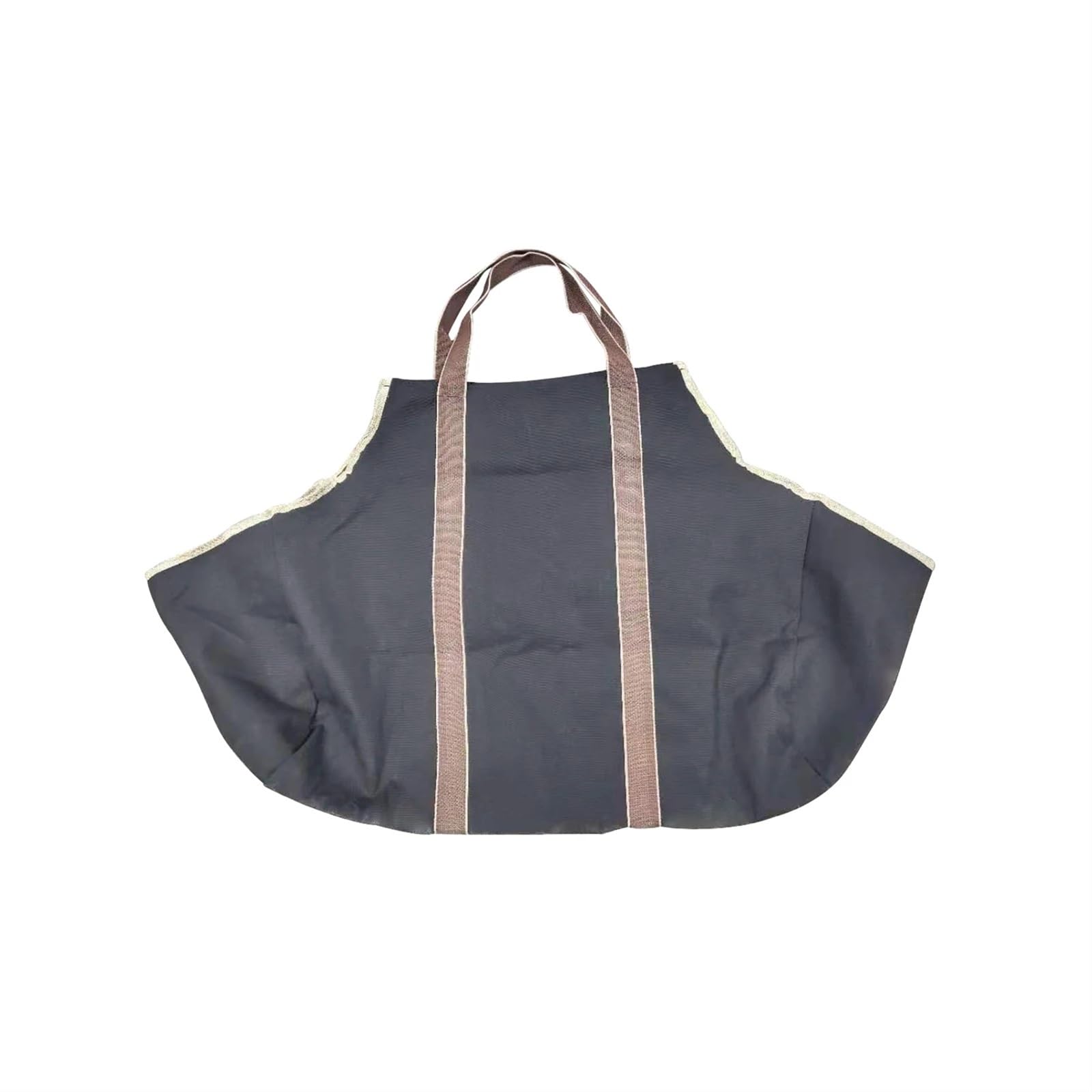 Canvas Firewood Log Carrier, Canvas Firewood Storage Log Tote Carrier Bag For Camping Black