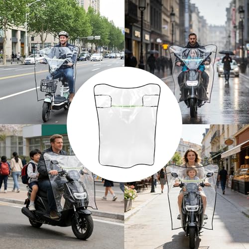 Déflecteur de vent pour motocyclette contre le froid glacial