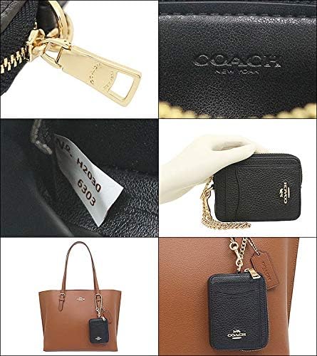 [コーチ] 財布(ケース) F06303 6303 ブラック ペブルド レ Amazon | [コーチ] 財布(コインケース) F06303 6303 ブラック ペブルド