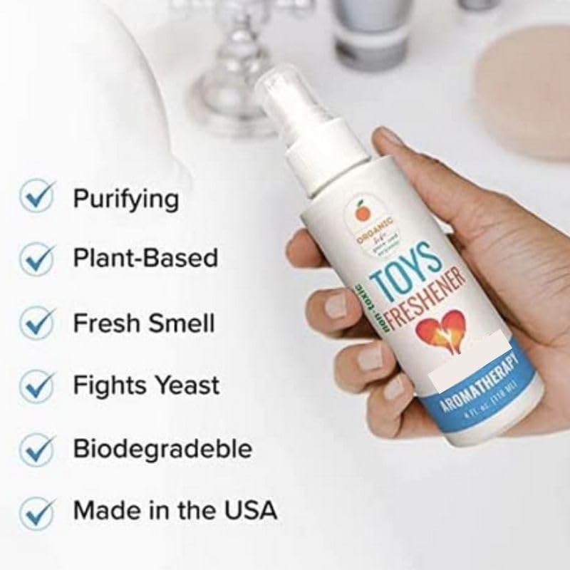 Amazon.com: All Natural Silicone Toy Cleaner. Toy Cleaner Unscented for  Sensitive Skin with Organic Tea Tree Oil Aromatherapy. : Health & Household