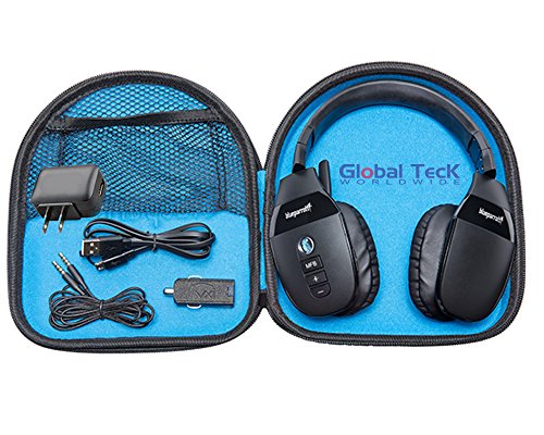Blueparrott S450-Xt Bluetooth Usb Pc Mic Headphones Bundle - Wall Charger- Compatible For Streaming Music, Mac, Windows, Android, Zoom, Webex, Teams, Ios Iphone, Ipad, Blackberry (203582-B) #TOP2