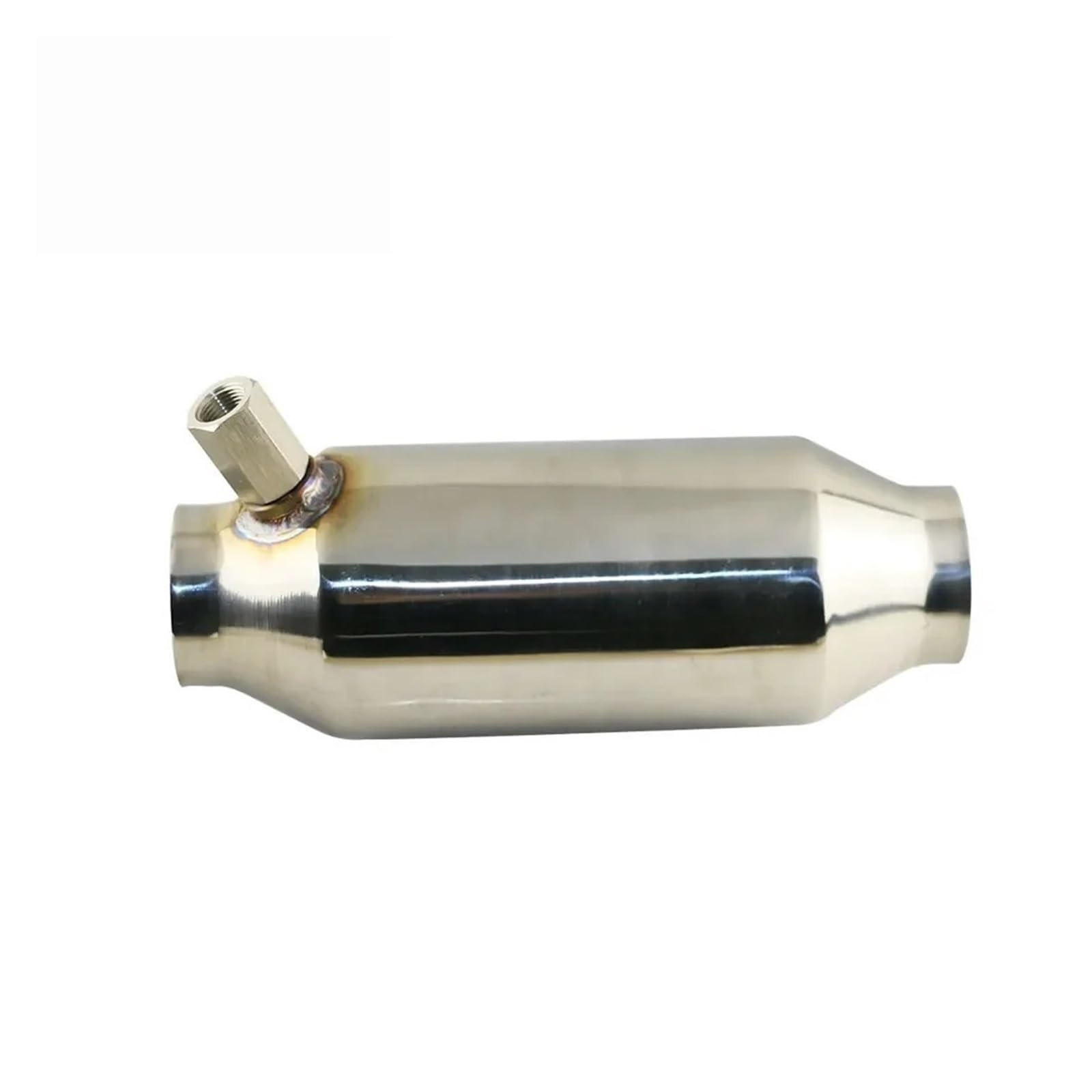 Układ Wydechowy Samochodu 57mm Wlot Wylot Metalowy Katalizator Uniwersalny Samochodowy O Wysokim Przepływie Uniwersalny katalizator z wlotem/wylotem