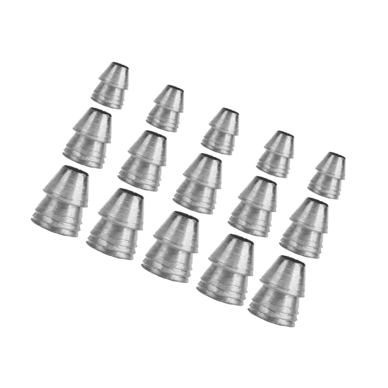 TOYANDONA 5 Set Cunei Per Manici Asce E Martelli Accessori Per Riparazione Utensili Per Carpentieri E Costruttori Materiale Resistente Finitura Liscia E Affidabile 30 Pezzi * 5