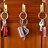 LLXUANKK 3 PCS London Souvenir Keychain Set - British Red Bus, Telephone Booth, and Mailbox Keychains, 3D British Landmark Keychain for Bags, Backpacks, and Collections #3