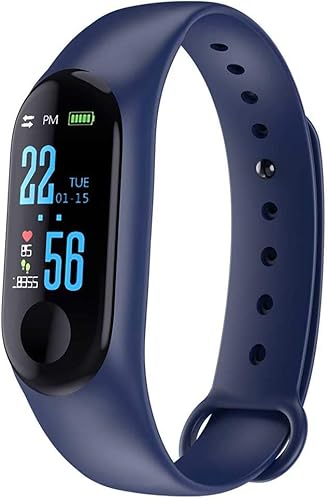 Dpolrs Schermo Plus Colori M3S Promemoria Intelligente Bracciale Cuore Vota Tracker Wristband Sport Bluetooth Message