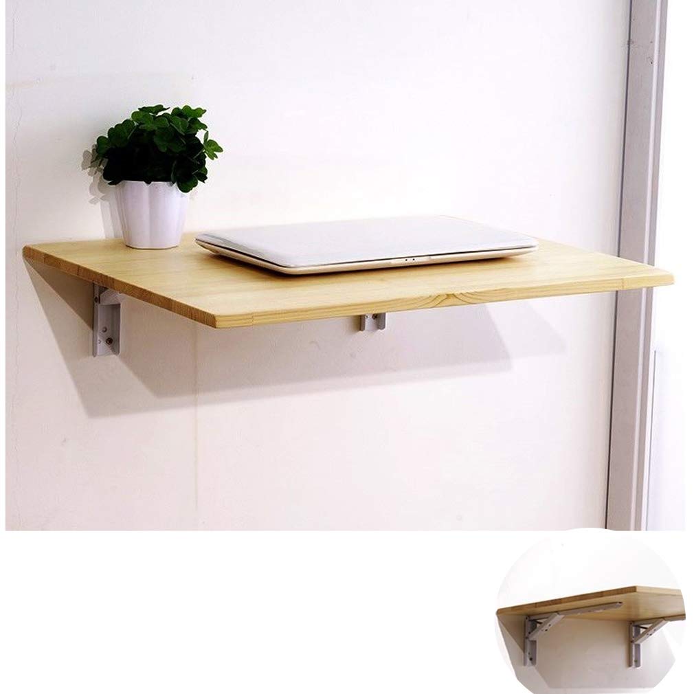Table pliante murale cuisine bureau ordinateur portable rabattable meuble gain de place