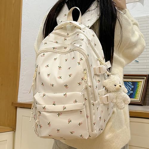 Mochila escolar estética y funcional de gran capacidad para estudiantes juveniles 6