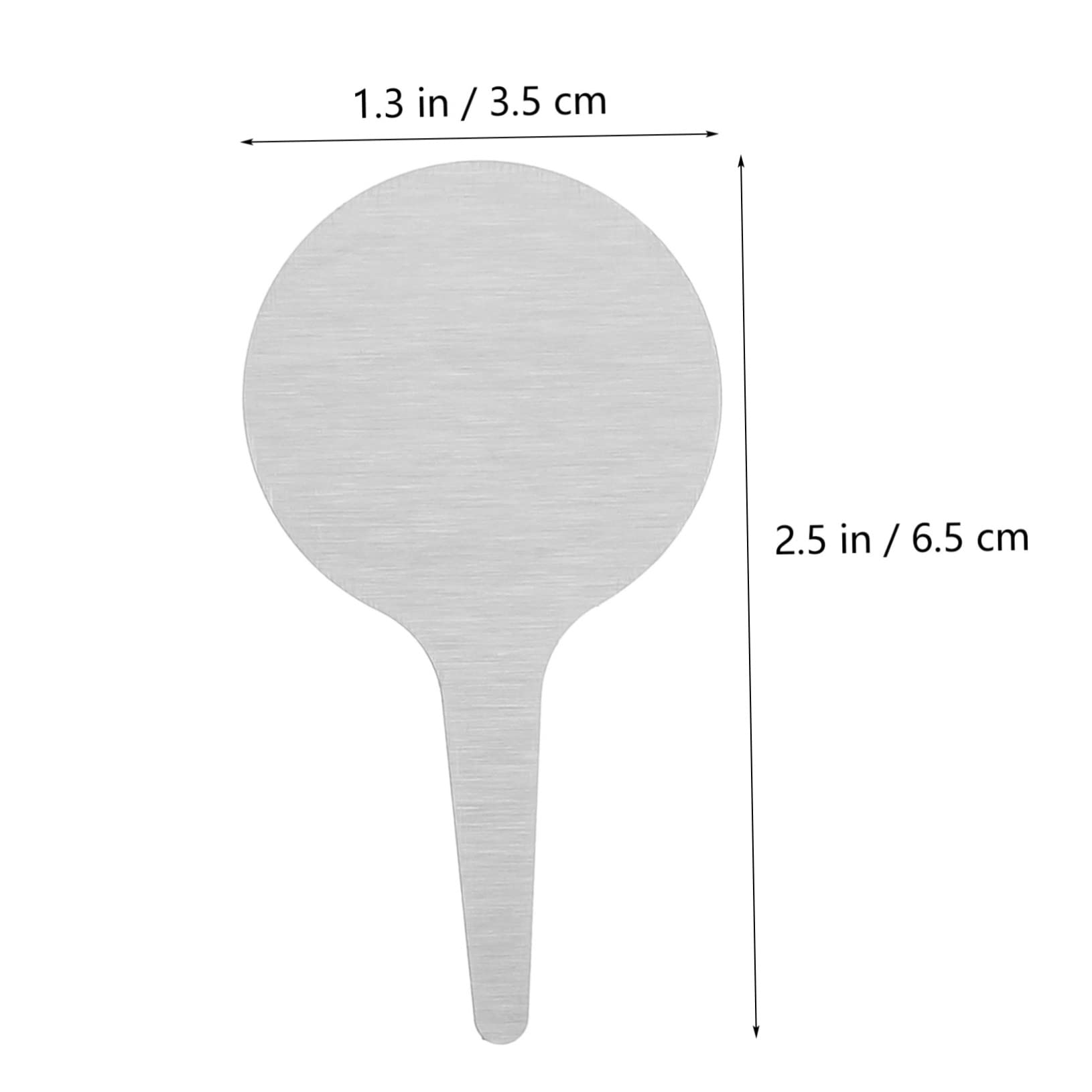 150pièces Étiquettes Rondes Métal Pour Plantes Marqueurs De Jardin Acier Inoxydable Étiquettes Pratiques Et Décoratives Pour Classer Vos Plantes