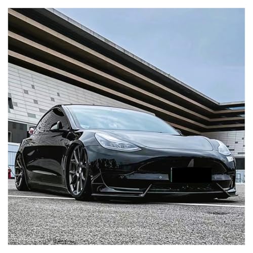 Becquet de lèvre avant Tesla Model Y diffuseur splitter à aérodynamisme accru - 6