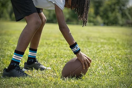 Image of For Bare Feet NFL Officially Licensed Team Logo Headband & Wristband Combo Pack Team Color OSFM