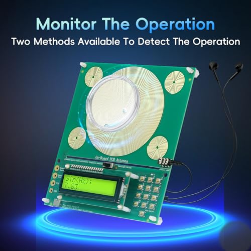 Image of Frequency Generator for Healing | Adjustable Schumann Resonance Generator - 7.83Hz Natural Frequency Device for Deep Sleep, Meditation, Yoga | USB Type-C Powered | 0.01Hz-200KHz Sound Therapy Tool