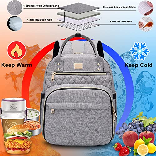 Artelaris Lunch Backpack For Women, Stylish Insulated Backpack For Women, Waterproof Travel Backpack Lunch Bag, Women's Cooler Backpack, Lunchbox Backpack For Teacher Nurse Work Picnic Book Bag #TOP3