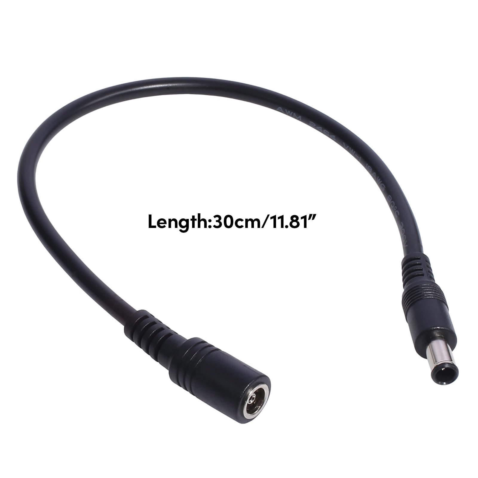 Cable de extensión macho a hembra 6044 Conector 6.5x4.4mm Cable conexión Cable para monitores de pantalla de ordenador