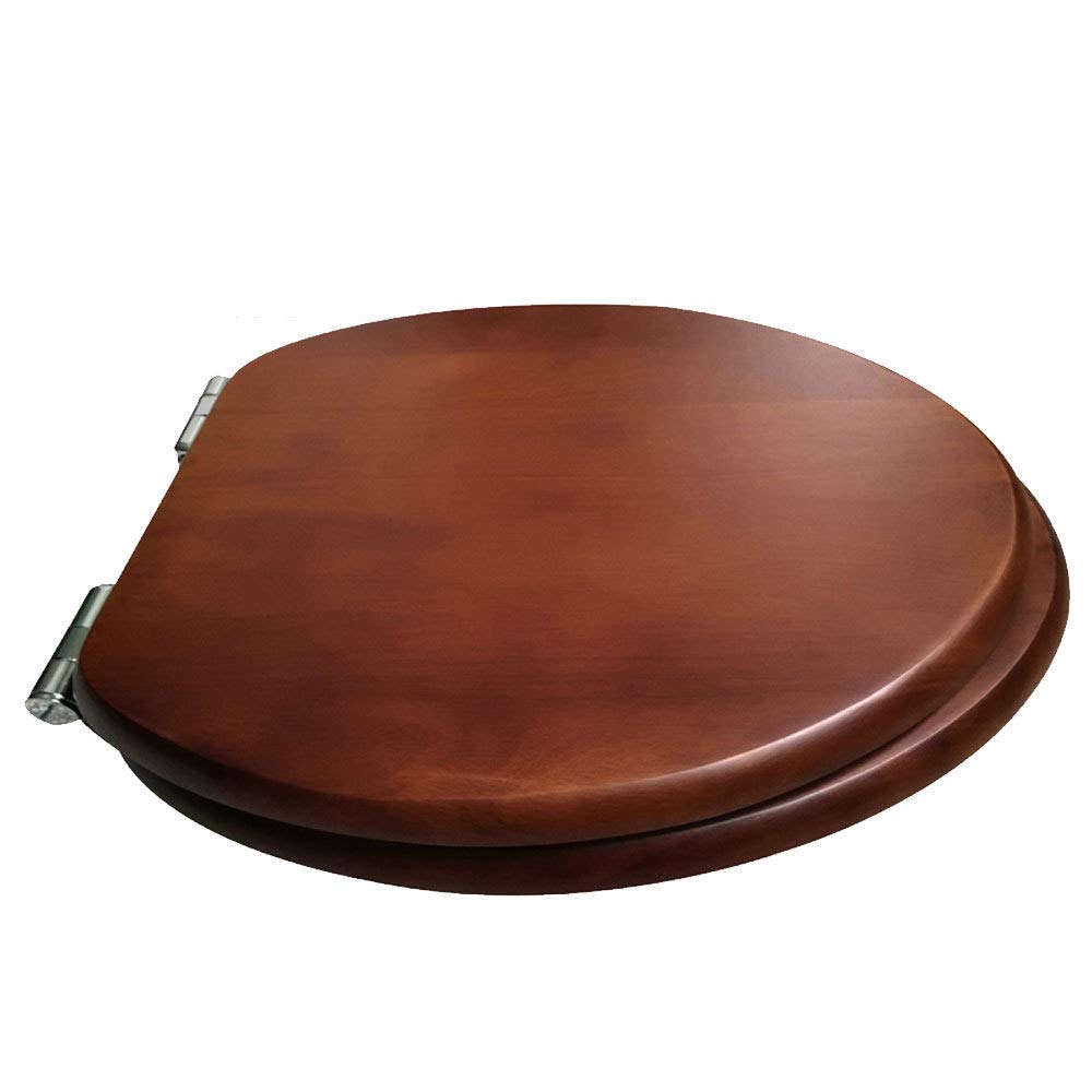 Abattant de toilette en bois anti-claquement pour en finir avec les bruits nocturnes