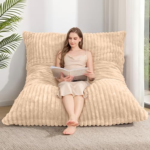 Olivia OMG 3 in 1 Bean Bag Chair with Memory Foam...