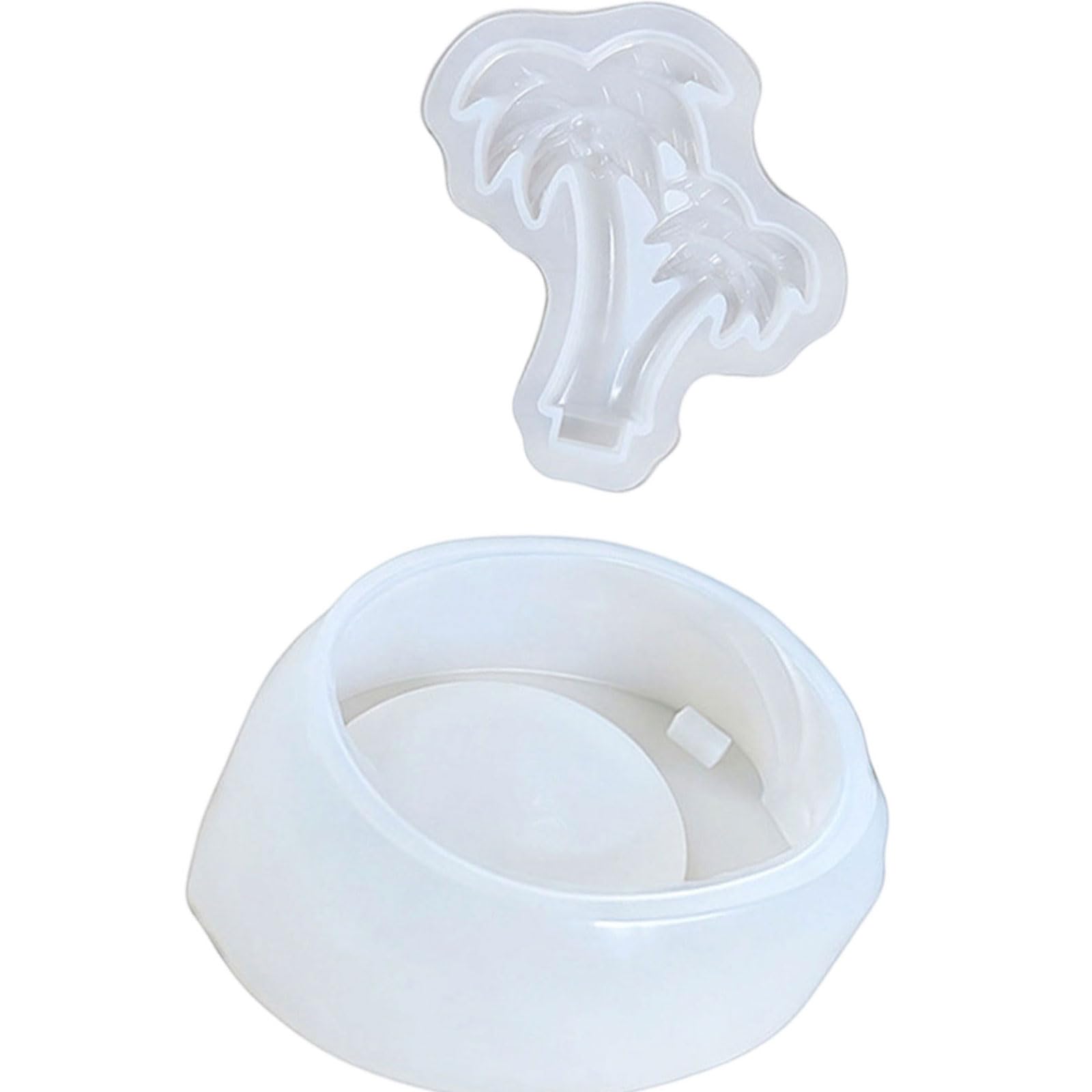 BWANGIAO Palm Silicone Mold For Handmade Candle Cup Storage Jar Crafting Projects Flexible Reusable Succulents Planter Mo