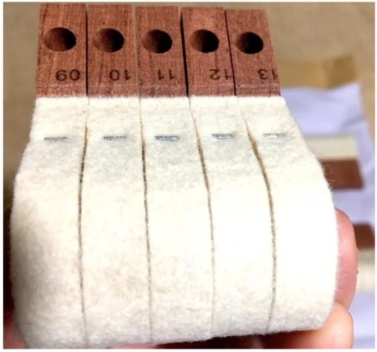 Upright Piano Parts Set – Premium Rosewood Accessories for German & Japanese Upright Models – Durable, Precision-Fit Replacement Set for Repair, Maintenance & Action Regulation