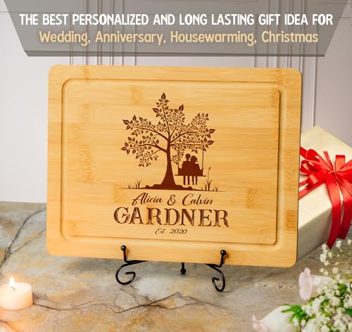 Tabla de cortar rectangular de madera personalizada miniatura 4