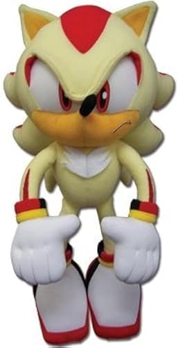 Miniatura 2 de GE Animation Great Eastern GE-52631 Sonic The Hedgehog Super Shadow - Peluche de peluche, 12 pulgadas